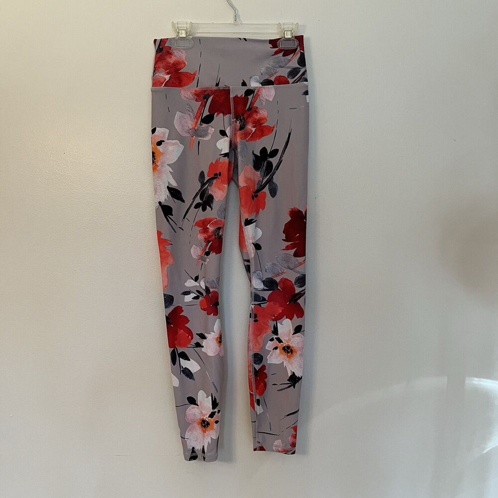 Fabletics Women’s Salar Leggings Bountiful‎ Floral Print Sz XS